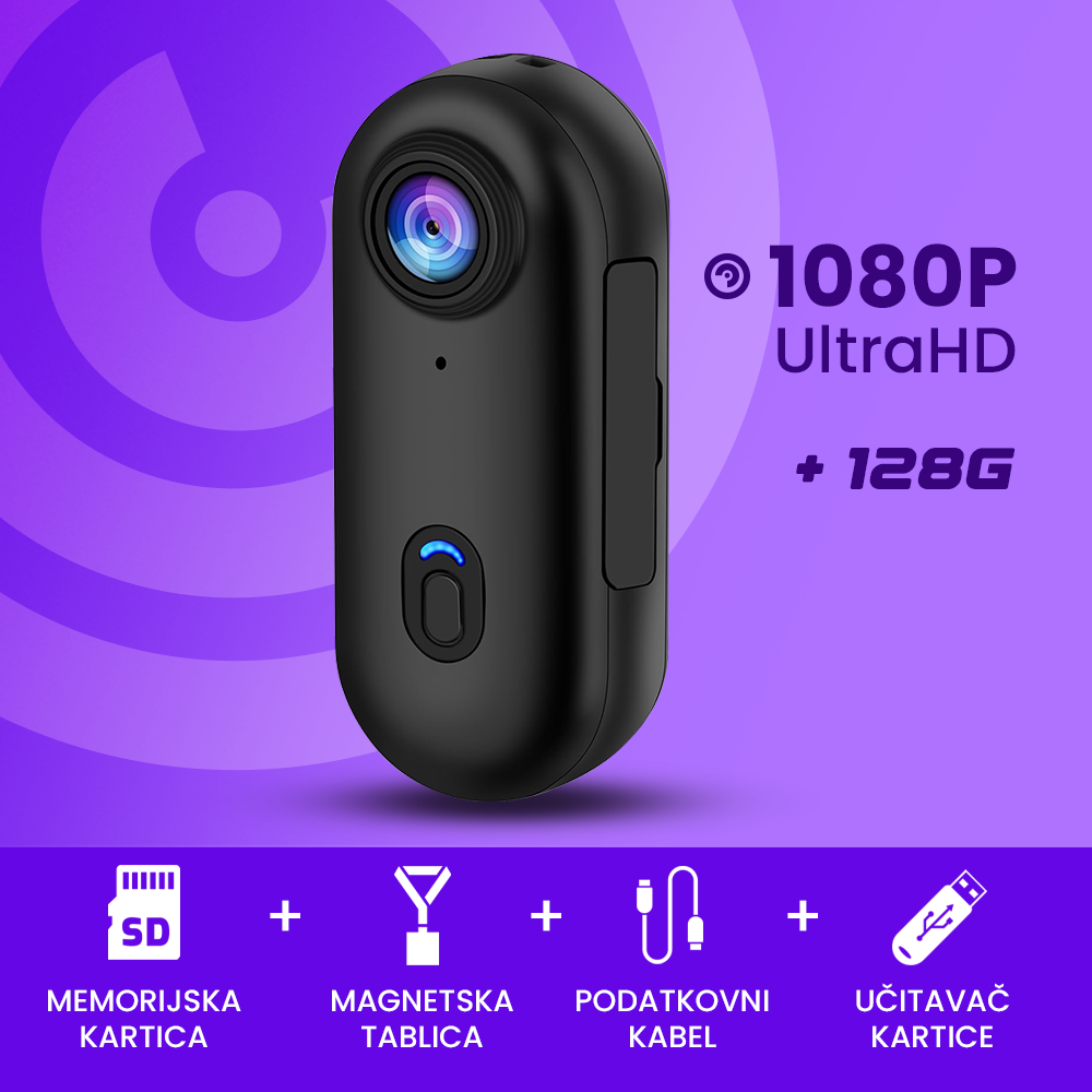 Pov-Cam™ - Diskretna Mini Kamera